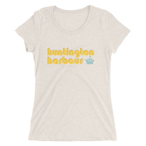 Huntington Harbour Groove Women's Super Soft Tee