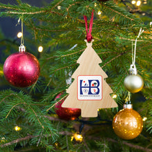 Load image into Gallery viewer, HB Quad Wood Christmas Ornaments
